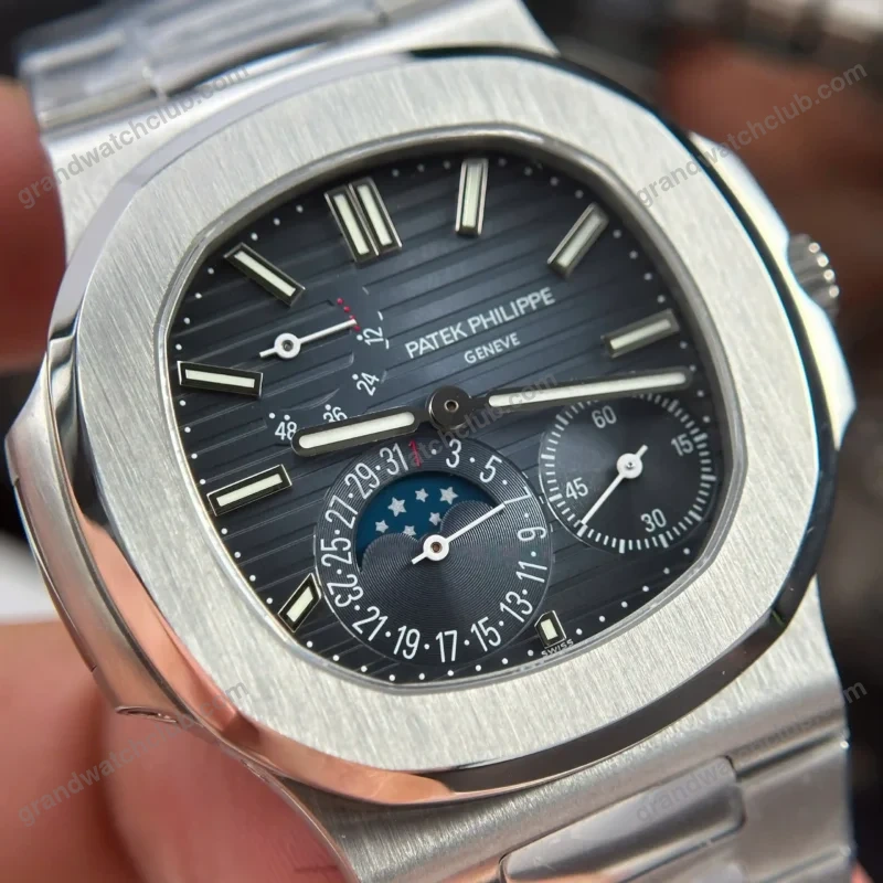 Super Clone Patek Philippe Nautilus 5712/1A – 001 Steels Blue Dial V3- – — side profile