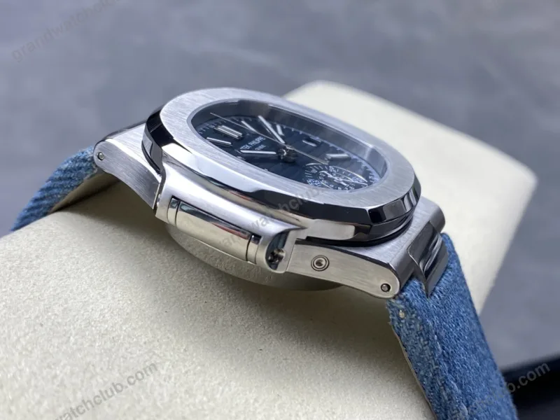 Super Clone Patek Philippe Nautilus 40mm Βραχιόλι από χάλυβα Steel 5980.60G.001
