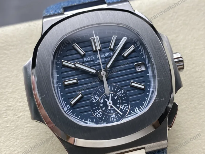 Super Clone Patek Philippe Nautilus 40mm Βραχιόλι από χάλυβα Steel 5980.60G.001