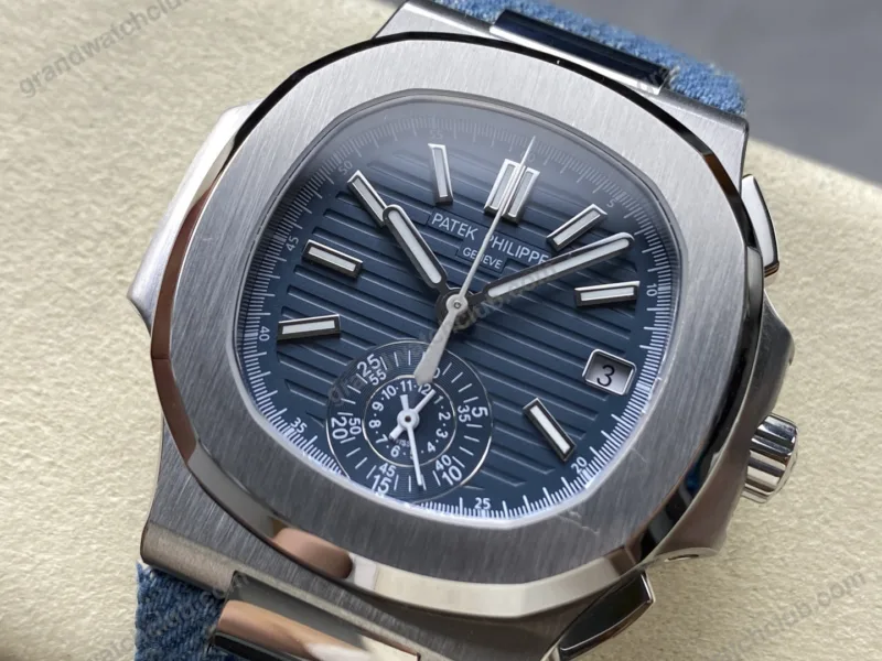 Super Clone Patek Philippe Nautilus 40mm Βραχιόλι από χάλυβα Steel 5980.60G.001