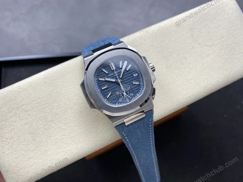 Super Clone Patek Philippe Nautilus 40mm Βραχιόλι από χάλυβα Steel 5980.60G.001