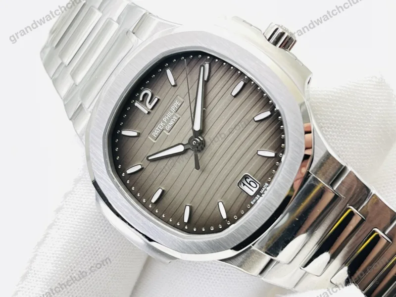 Super Clone Patek Philippe Nautilus 7118/1A-011 35.2mm Gray Dial Steel