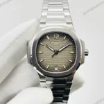 Super Clone Patek Philippe Nautilus 7118/1A-011 35.2mm Gray Dial Steel
