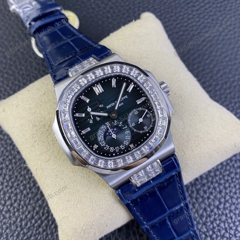 Super Clone Patek Philippe Nautilus 40mm stål armbånd Steel 5724G