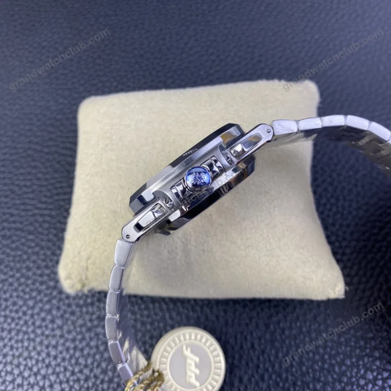 Super Clone Patek Philippe Nautilus Chronograph 5980/1A-019 40.5mm Quadrante bianco