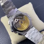 Super Clone Patek Philippe Nautilus Chronograph 5980/1A-014 40.5mm Black-Blå Dial