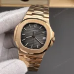 Super Clone Patek Philippe Nautilus 5711/1R-001 40mm Gray Dial Rose Gold V3 Update