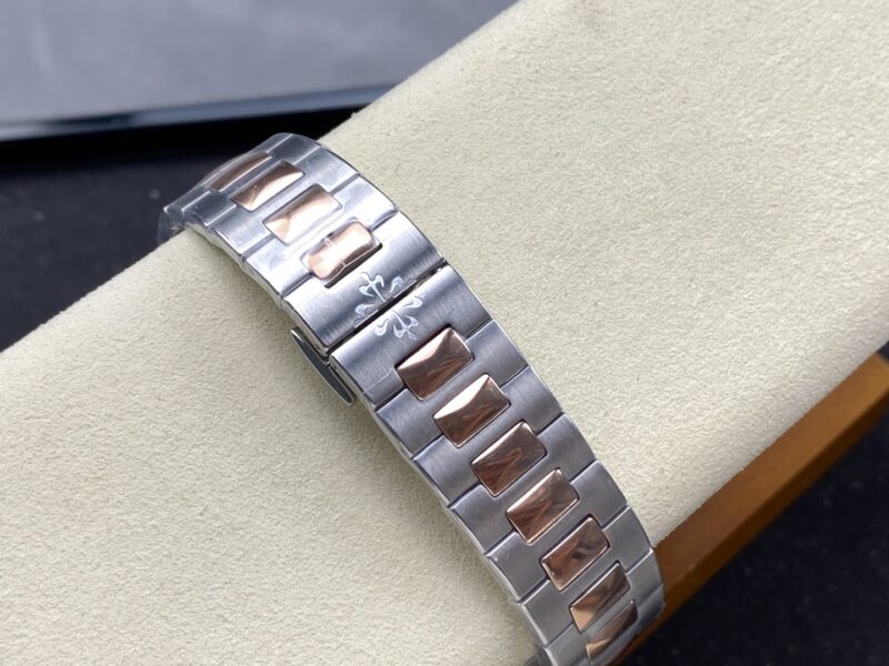 Super Clone Patek Philippe Cubitus 5821/1AR-001 45mm White Dial — movement / caseback view