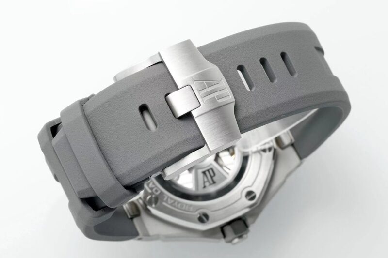 Super Clone Audemars Piguet Royal Oak Offshore Diver 15720ST 42mm Stainless Steel Grey Dial — view 9
