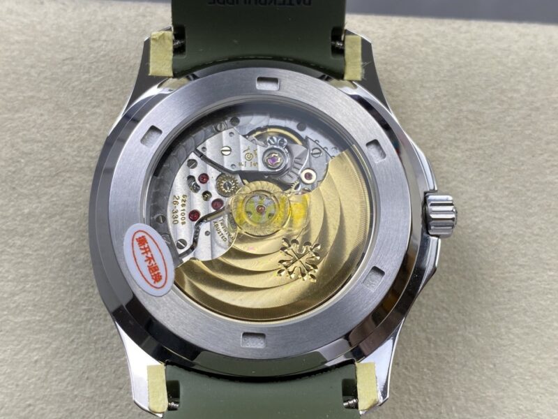 Super Clone Patek Philippe Aquanaut 5261A Moonphase Green 40mm — bracelet detail