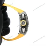 Swiss Super Clone Richard Mille RM 11-03 Titanium Strap de groc 44mm