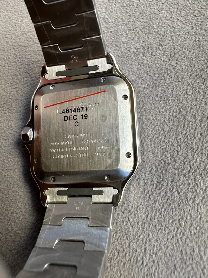 Cartier Santos 40 mm Anthracite Grey Dial Super Clone