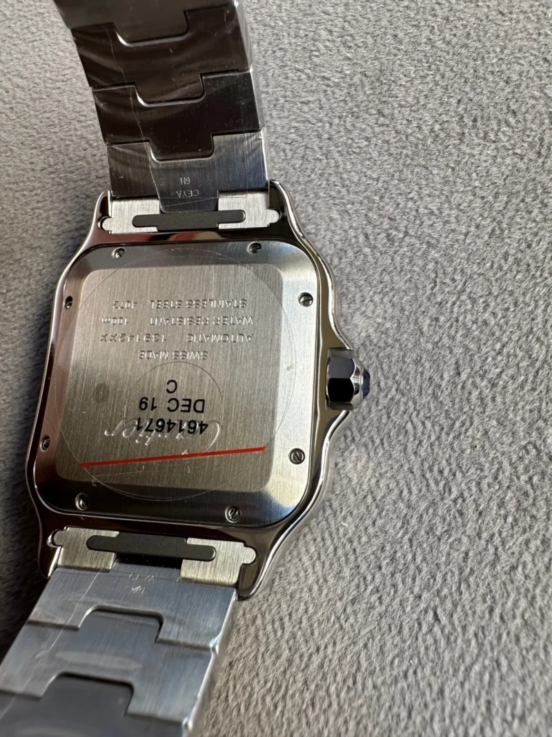 Cartier Santos 40 mm Anthracite Grey Dial Super Clone