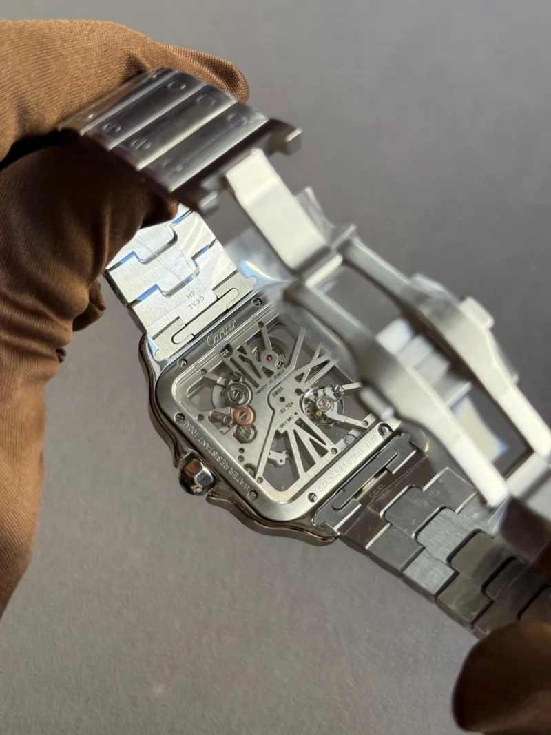 Cartier Santos Skeleton Super Clone