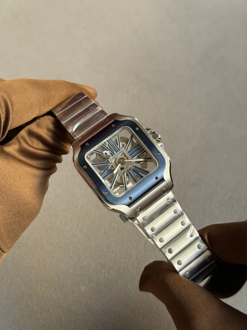 Cartier Santos Skeleton Super Clone