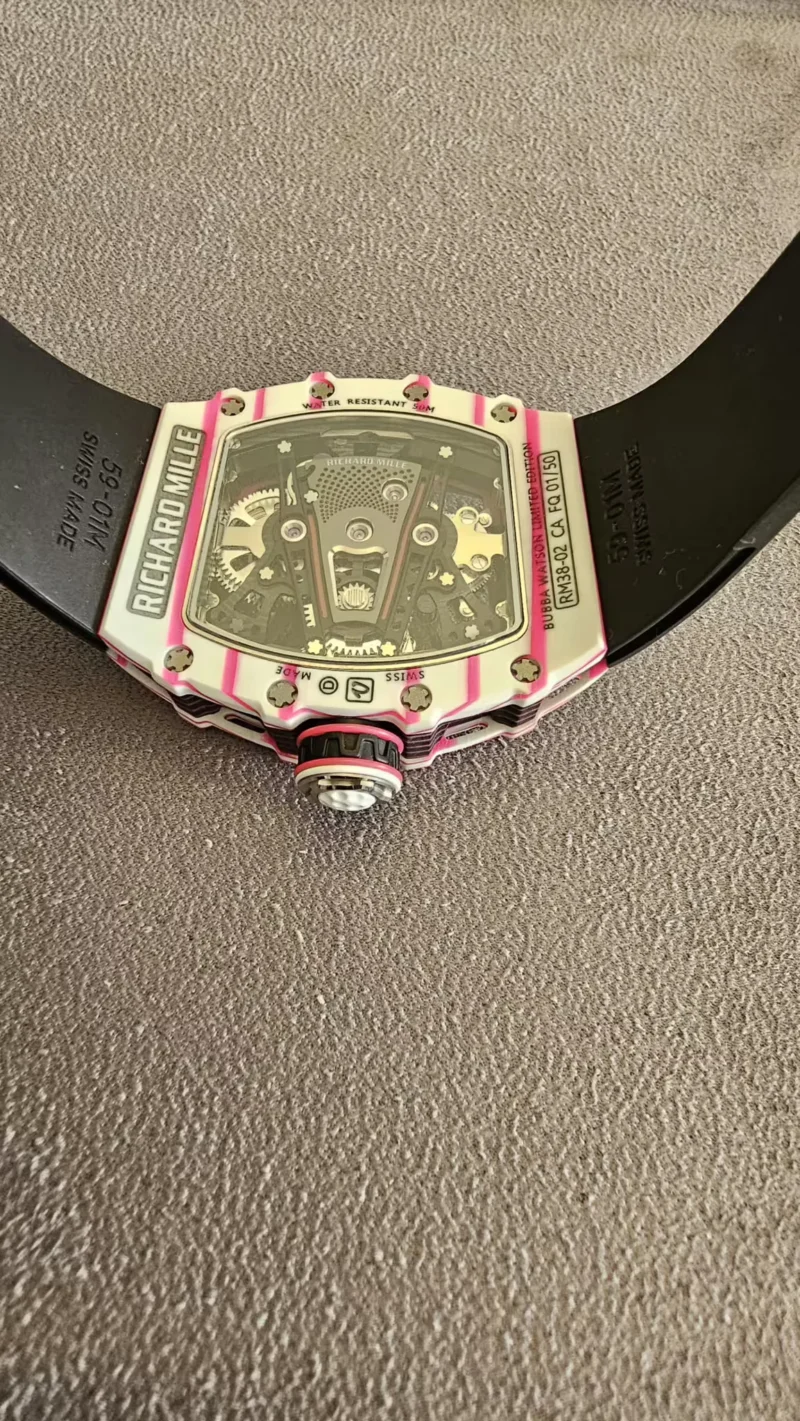Richard Mille RM 38-02 Manuel Winding Tourbillon Bubba Watson Limited Edition Super Clone