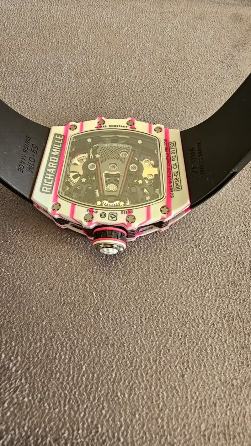 Richard Mille RM 38-02 Manuel Winding Tourbillon Bubba Watson Limited Edition Super Clone