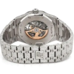 AP Royal Oak Black A110BL72 İced Out Super Clone