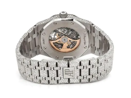 AP Royal Oak Black A110BL72 İced Out Super Clone