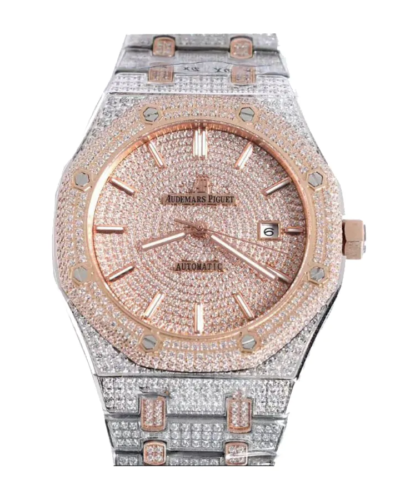 AP Royal Oak Iced Out 15400SR.OO.1220SR.01 Super Clone