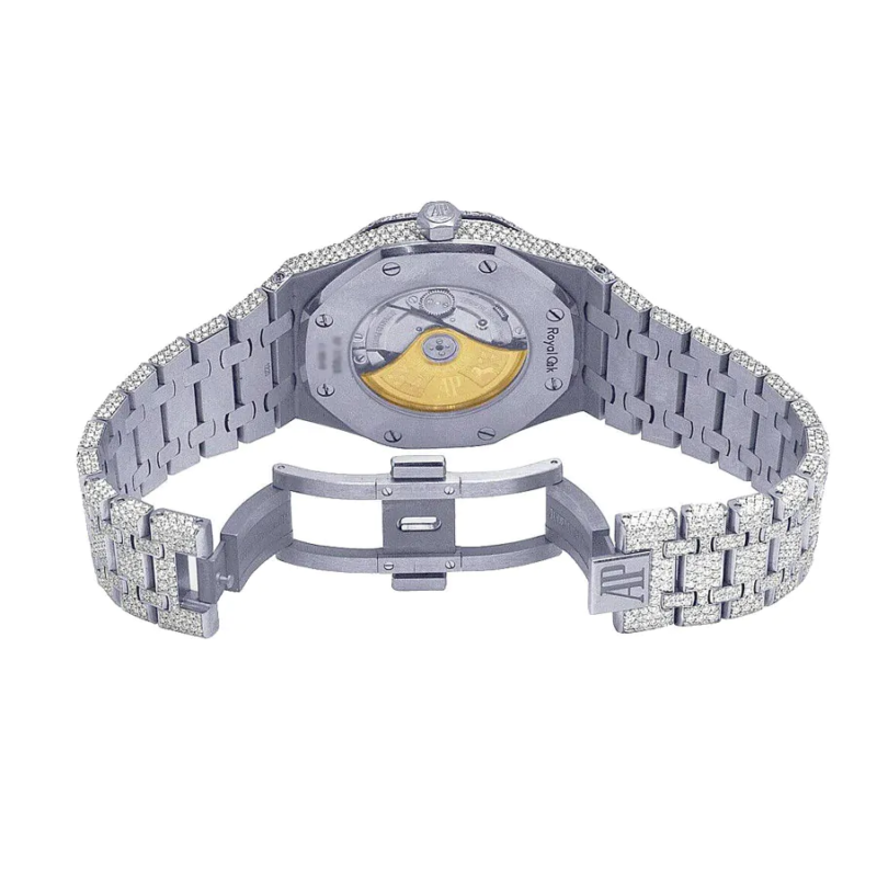 AP Royal Oak Pave Diamond 15400ST.OO.1220ST.02 (Copy) (Copy) Super Clone