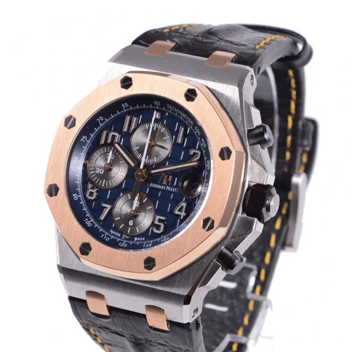 AP Royal Oak Rose Gold Blue Dial Super Clone