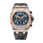 AP Royal Oak Rose Gold Blue Dial Super Clone