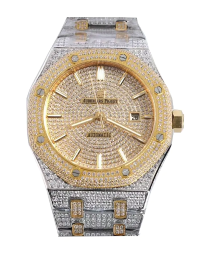 AP Royal Oak Selfwinding Yellow Gold & Silver Super Clone