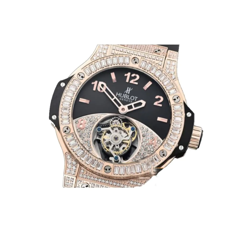 Hublot Classic Fusion Tourbillon Diamond Rose Gold Super Clone