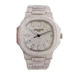 Patek Philippe Nautilus 5719/10G-010 Iced Out Super Clone