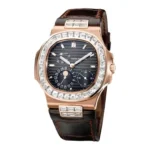 Patek Philippe Nautilus 5724R-001 Baguette Diamond Super Clone