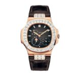 Patek Philippe Nautilus 5724R-001 Baguette Diamond Super Clone