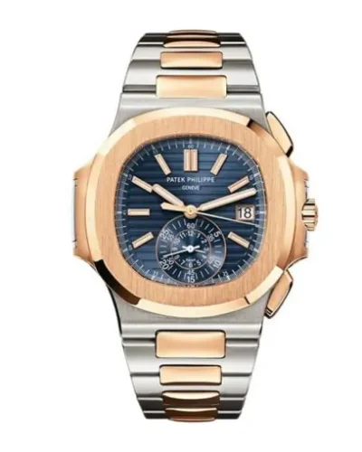 Patek Philippe Nautilus 5980/1AR Rose Gold Blue Super Clone