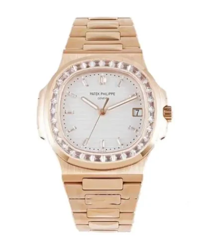 Patek Philippe Nautilus 7122/1R-001 Rose Gold White Super Clone