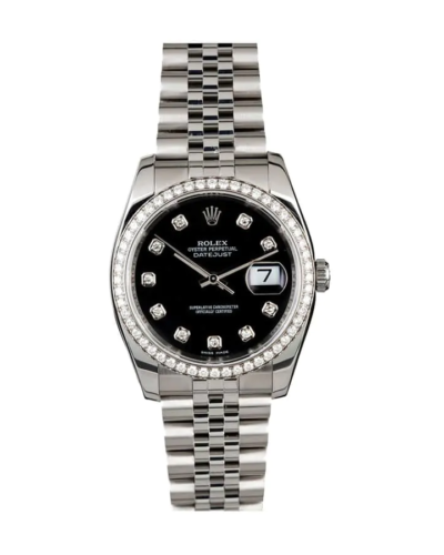 Rolex Datejust 116234 Black Diamond Dial Super Clone