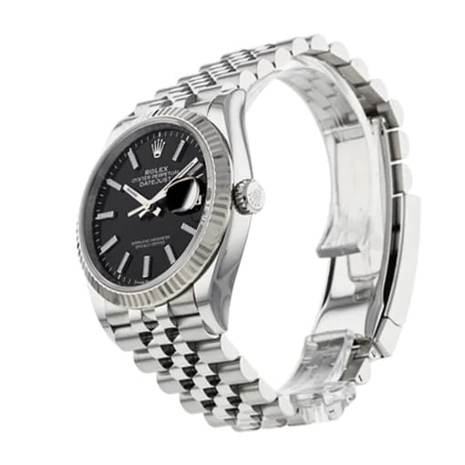 Rolex Datejust 126234 White Gold Black Dial Super Clone