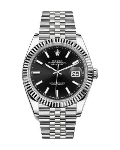 Rolex Datejust 126234 White Gold Black Dial Super Clone