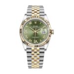 Rolex Datejust 126283RBR Green Dial Jubilee Super Clone
