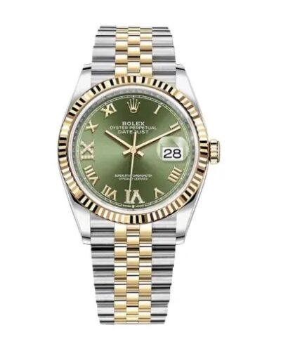 Rolex Datejust 126283RBR Green Dial Jubilee Super Clone
