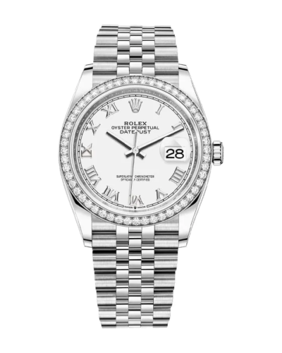 Rolex Datejust 126284RBR-0018 Roman Dial Super Clone