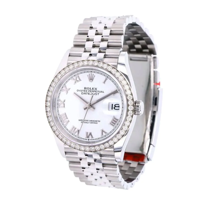 Rolex Datejust 126284RBR-0018 Roman Dial Super Clone