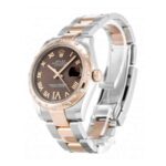 Rolex Datejust 178341 Chocolate Roman Diamond Dial Super Clone