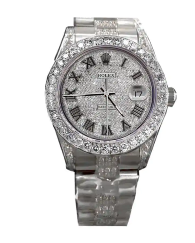 Rolex Datejust Iced out 116623 Super Clone