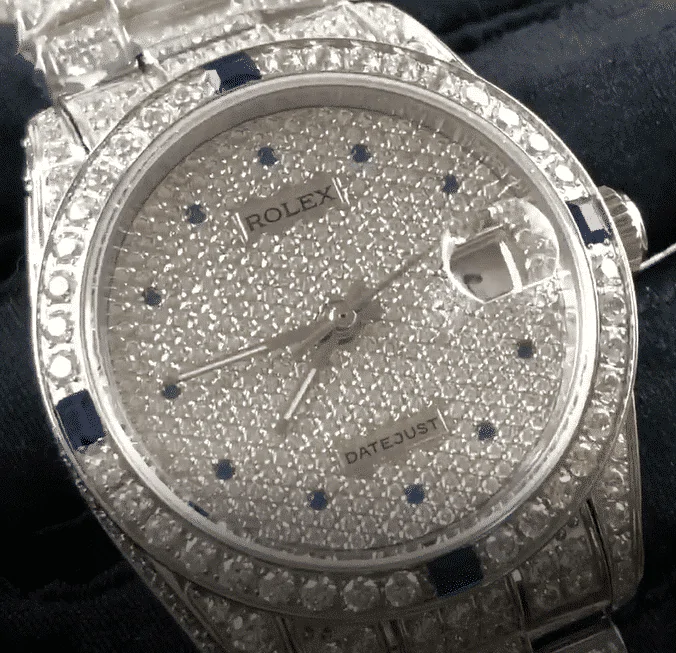 Rolex Datejust Iced Out 116625 Super Clone