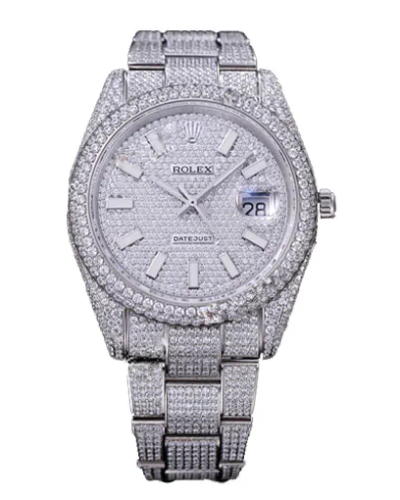 Rolex Datejust Iced Out Set with Diamond 116334 Super Clone