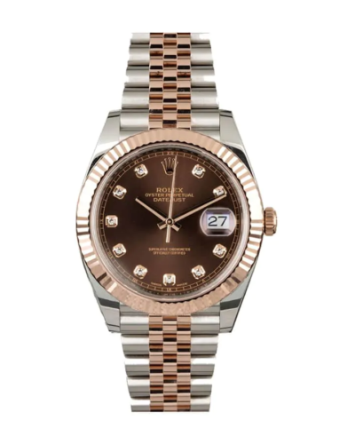 Rolex Datejust II 126331 Rose Gold Diamınd Dial Super Clone