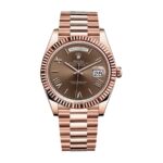 Rolex Day-Date 228235-0002 Rose Gold Roman Super Clone