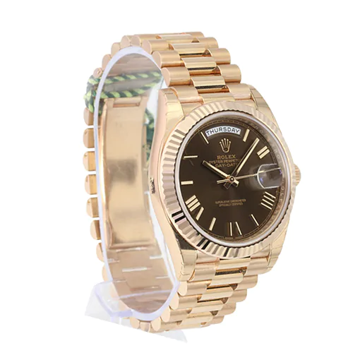 Rolex Day-Date 228235-0002 Rose Gold Roman Super Clone