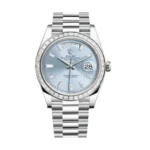 Rolex Day-Date 228396TBR001 Ice Blue Baguette Super Clone