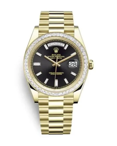 Rolex Day-Date 228398TBR-0001 Black Super Clone